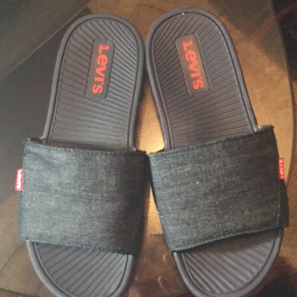 levi jean sandals